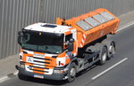 SCANIA P380 Abrollkipper der Fa.