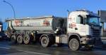 SCANIA Sattelkipper der Fa.