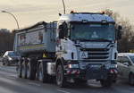 Ein Scania G440 Sattelkipper der Fa.