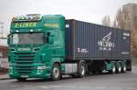 SCANIA R500 (Z-LINER) Sattelzug der Sped.