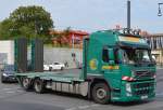Ein VOLVO FM 410 EEV Tieflader der Fa.