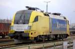 Seltener Gast in Berlin, MRCE Dispolok ES 64 U2-004 (91 80 6182 504-1 D-DISPO, Bj.2004) der Fa.