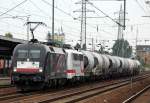Ich bin im Moment wirklich verwundert was die wei�e 110 511-3 der DB aus Dessau mit der EGP zu tun hat, jedenfallls hatte MRCE Leasinglok ES 64 U2-002 der EGP schon wieder die 110�r am Haken + einen
