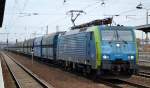 PKP Cargo mit EU45-805/189-805 und Schüttgutwagenzug am 13.11.15 Bhf.