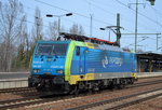 PKP Cargo mit EU45-205/189-205 am 03.04.16 Bhf.