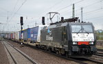 ERSR ES 64 F4-208 mit KLV-Zug am 14.04.16 Bf.