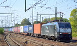 ERSR mit der MRCE Dispo 189-201 und dem Poznan-Shuttle am 16.09.16 Bf.