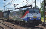 ERSR mit E 189-212 und dem Poznan-Shuttle am 14.06.16 Bf.