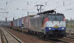ERSR mit der MRCE Dispo ES 64 F4-213 mit KLV-Zug nach Rotterdam am 04.04.17 Bf.