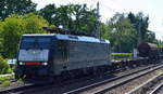 DB Cargo Deutschland AG [D]  ES 64 F4-456  [NVR-Number: 91 51 5170 030-8 PL-DISPO] mit der polnischen MRCE Dispo und gemischten Güterzug am 14.05.18 Berlin-Hirschgarten Richtung Frankfurt/Oder. 