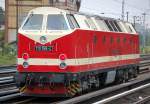 Auch die Berliner Dampflokfreunde mal wieder unterwegs, diesmal ohne Traditionszug mit ihrer 119 158-4, hier am Haltesignal Bhf.