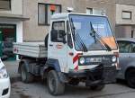multicar champion einer Garten-und Lanschaftsbau Firma am 26.03.14 Berlin-Pankow.