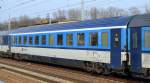 Tschechischer EC 2.Klasse Abteilwagen mit der Nr.