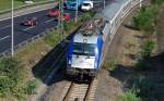 Da komme ich von der InnoTrans und da rollt �ber den Innenring H�he Messe Nord Berlin ein PKP INTERCITY Taurus mit den Wagen des Berlin Warschau Express zum Abstellpunkt Berlin-Grunewald, 23.09.10 Es