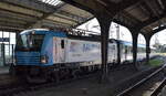 Aktuell neu: PKP Intercity spółka z o.o., Warszawa [PL] mit der geleasten Cargounit Vectron   5370 073-6 , Name:  Katerina  [NVR-Nummer: 91 51 5370 073-6 PL-ID] mit dem EC 55 ODRA/ODER nach