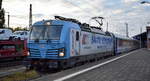 PKP Intercity spółka z o.o., Warszawa [PL] mit der geleasten Cargounit Vectron  5370 092-6 , Name:  Hania  [NVR-Nummer: 91 51 5370 092-6 PL-ID] mit dem EC 247 nach Warszawa Wschodnia am