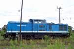 SLG Lok V 100-SP-001 (98 80 3202 846-2 D-SLG, Bj.1976) am 29.06.07 Berlin-Sch�neweide.