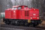 WFL Lok 16/202 453-7 (92 80 1203 217-5 D-WFL, LEW Bj.1972) Richtung Berliner Innenstadt, 26.01.11 Berlin-Blankenburg.