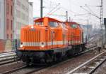 LOCON 205 (92 80 1212 263-8 D-LOCON, MaK Bj.1965) + LOCON 216 (92 80 1203 142-5 D-LOCON) Richtung LOCON Lokdepot am Bhf.