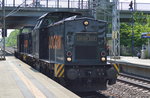 LOCON 217/203 123-5 + LOCON 218/203 124-3 am 20.05.16 Berlin-Hohenschönhausen.