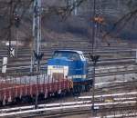 Am 07.03.09 im Bahnbaueinsatz N�he Bhf.