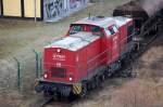 PBSV 20 sp�ter KUNE CON rail (92 80 1203 122-7 D-PBSV, Bj.1973) am 21.1.07 Zementwerkwerk N�he Berliner Westhafen.