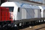 Kahl und und ohne irgendeine Nr pr�sentierten sich vier Siemens ER 20 Dieselloks bei einer �berf�hrungsfahrt, tja als Berliner sind �berf�hrungsfahrten eigentlich nicht so selten zu beobachten, die