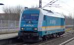 �berraschung des Tages, eine ER 20 von alex bei uns im Nordosten, die 223 071 (92 80 1223 071-2 D-VBG, Siemens Bj,2007) bei der z�gigen Durchfahrt im Bhf.
