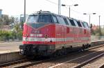 Die ADAM 8 / V 180 321  Sylvia Adam  (LKM Bj.1968, ex DR 228 721, V180CC) der zum Bildzeitpunkt zur Fa.