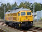 Die sehr sch�ne EBW V300.09 (92 80 1230 077-0 D-EBW, Bj.1972) auf Leerfahr am 01.10.08 M�hlenbeck-M�nchm�hle.(Im Jahr 2010 inzwischen f�r RTS t�tig)