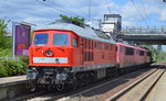 Lokzug am 07.07.16 Durchfahrt Bf.