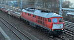 WFL 232 901-9 mit einem gemischten Güterzug am 21.12.16 Berlin-Springpfuhl.