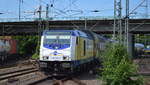 Metronom 246 004-6 mit dem RE5 nach CUXHAVEN bei der Ausfahrt Bf. Hamburg-Harburg am 20.06.17