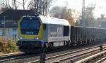 Erst in diesem Jahr im grenz�berschreitenden Dienst t�tig, die NBE Group mit der polnischen Firma MBE RAIL POLSKA und der angemieteten Voith Maxima 40CC (92 80 1264 002-7-D-VTLT) und Ganzz�gen mit