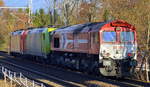 Aufgrund der Sonne lässt sich nur der Nachschuss positiv verwerten von dem RHC Lokzug am Nachmittag gezogen von 185 586-5 befinden sich am Haken 119 005-6 + DE 670/266 070-2 Richtung Stendell am
