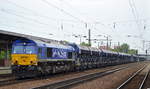 HHPI 29004  Dave Meehan  (266 027-2) mit Schüttgutföderzug (blau) am 16.05.17 Bf.