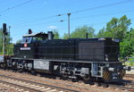 Seit einiger Zeit in Berlin und Umland zu beobachten im Bauschubdienst, die von der DB angemietete MRCE 500 1508 MaK G 1206 (275 615-3) hier mit einem Zug Drehgestell-Flachwagen (leer) am 23.06.16 Bf.