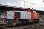 Die Industriebahngesellschaft Berlin mit ihrer akiem Mietlok 1509 (0061 701-4) am 11.11.17 BF.
