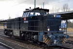 Northrail 1508 (275 615-3) der DB am 04.12.17 BF. Flughafen Berlin-Schönefeld.