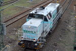 BEHALA Lok 277 406-5 am 13.04.16 Berlin Putlitzbrücke. 