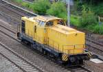 SGL Lok V150.04 (293 510-4) Richtung Innenstadt, 28.06.13 Berlin-Heinersdorf.