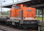 Diesmal war LOCON 212 (92 80 1293 503-9 D-LOCON) bei den Bauarbeiten am Bhf.
