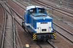 SLG V 60-SP-013 (98 80 3345 201-8 D-SLG, LEW Bj.1971) Richtung Nordosten, 08.04.13 Berlin-Beusselbr�cke.