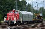 Railsystem Lok 363 666-9 mit Gleisarbeitszug der Fa.