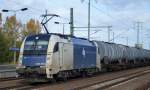 Nachdem ich nun innerhalb von 14 Tagen das zweite Mal eine WLC GmbH Lok, diesmal mit dem österreichischen Taurus 1216 953 (92 81 1216 953-0 A-WLC, Siemens Bj.2010) mit Kesselwagenzug im Bhf.