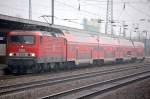 MEG 606 (91 80 6143 864-7 D-MEG, LEW Bj.1989) mit dem RB 14 f�hrt am Endpunkt Bhf.