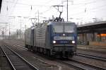 RBH 113/143 059-4 + 110/143 084-2 Doppeltraktion am 09.01.13 Bhf.