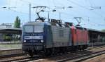 RBH 109/143 936-3 + RBH 138/143 295-4 Durchfahrt Bhf.