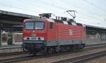 Sieht man selten mal einzeln, eine MEG 143ér, MEG 603 (143 851-4) am 13.11.15 Bhf.