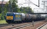146 520-2 (91 80 6146 520-2 D-RBB) mit Kesselwagenzug am 04.07.12 Bhf.